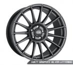 OZ SUPERTURISMO DAKAR 9X21 ET50 5 X 127 MATT GRAPHITE + SILVER LETTERING